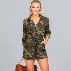 Camo romper